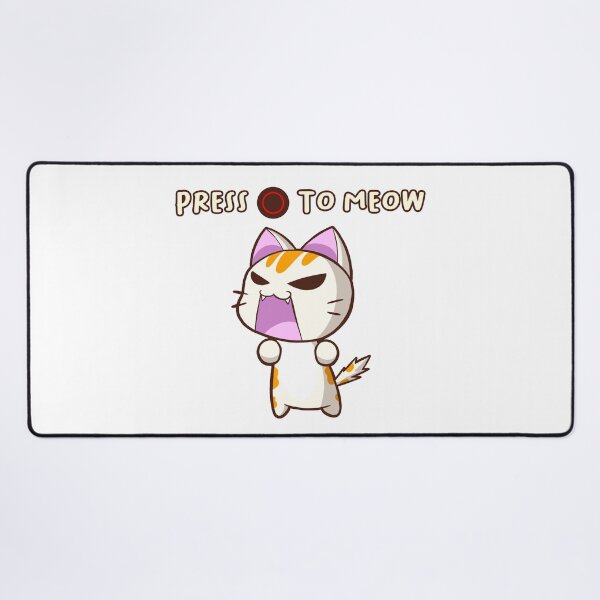 Item preview, Press O to Meow designed and sold by DynieKid.