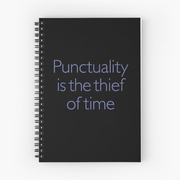 Item preview, Punctuality is the thief of time v.6 designed and sold by x1brett.