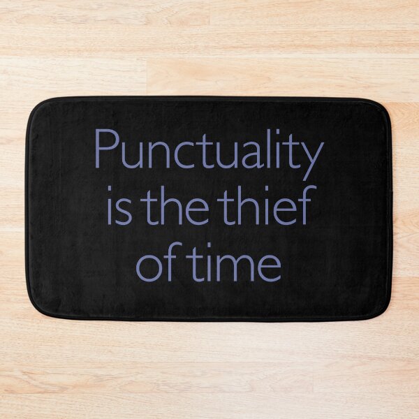Item preview, Punctuality is the thief of time v.6 designed and sold by x1brett.