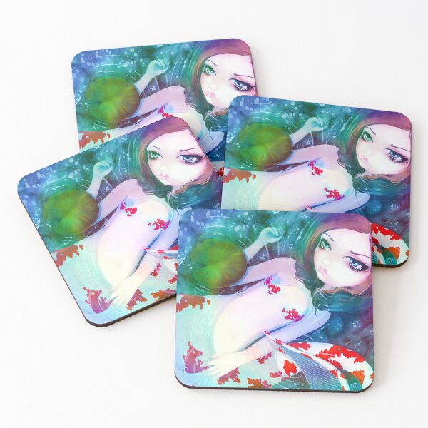 Item preview, Dreaming koi mermaid designed and sold by artReall.