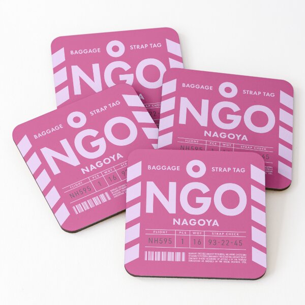 Item preview, Luggage Tag D - NGO Nagoya Japan designed and sold by VoodooCircus.