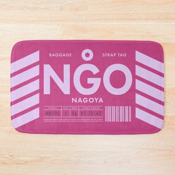 Item preview, Luggage Tag D - NGO Nagoya Japan designed and sold by VoodooCircus.