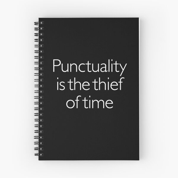Item preview, Punctuality is the thief of time v.7 designed and sold by x1brett.