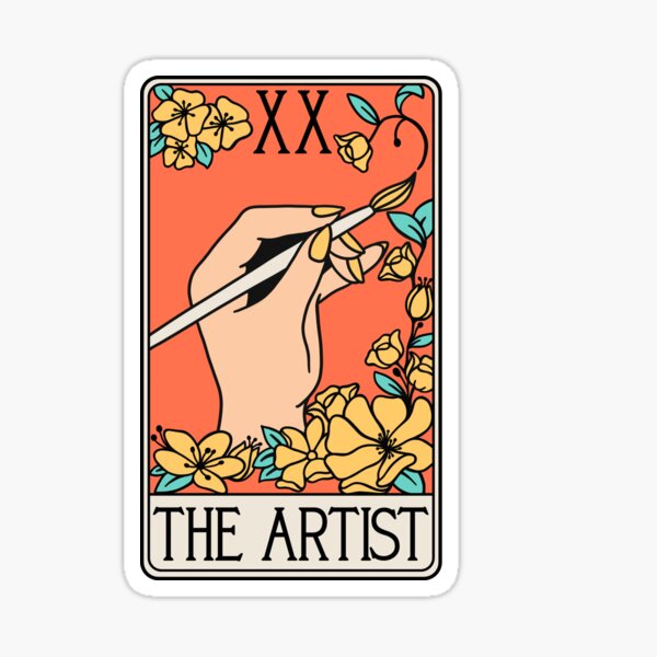 Item preview, Artist Tarot Card designed and sold by isstgeschichte.