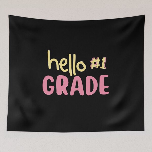 Item preview, Hello frist grade  designed and sold by creative4house.
