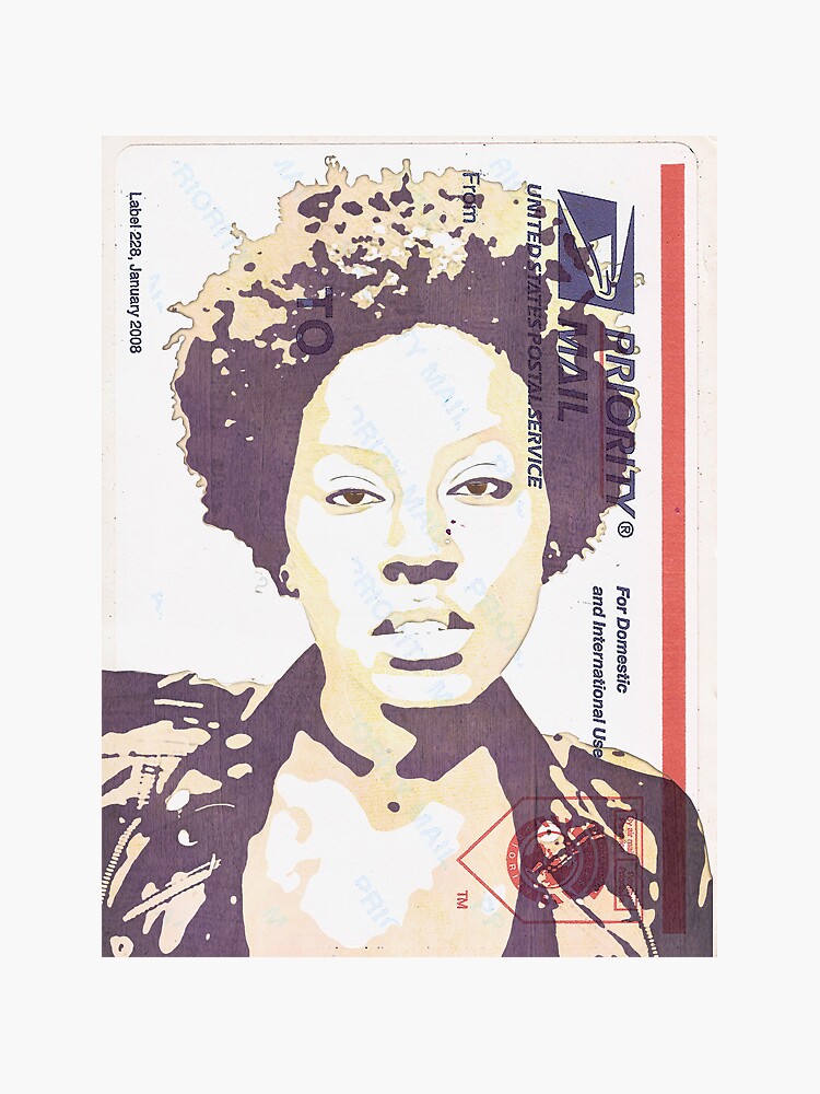 Postal Sticker Art by CLRPhoto