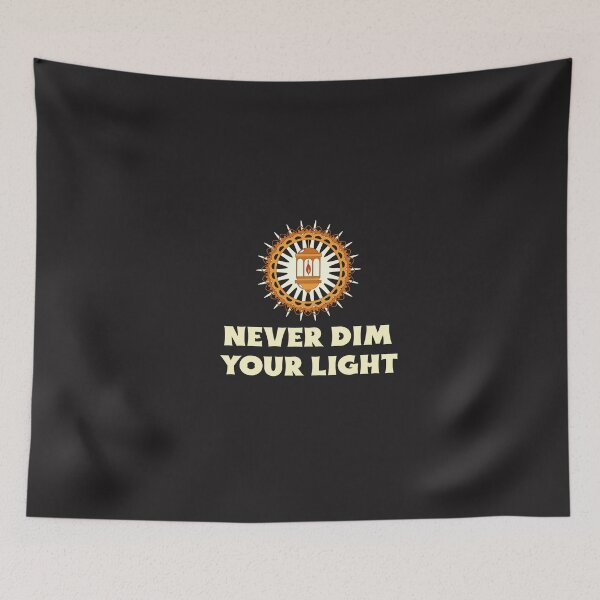 Item preview, Never Dim Your Light designed and sold by Salimah Haji.