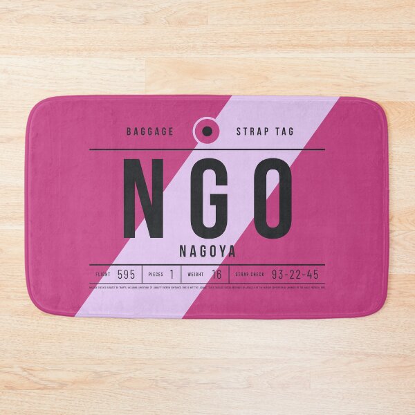 Item preview, Luggage Tag E - NGO Nagoya Japan designed and sold by VoodooCircus.