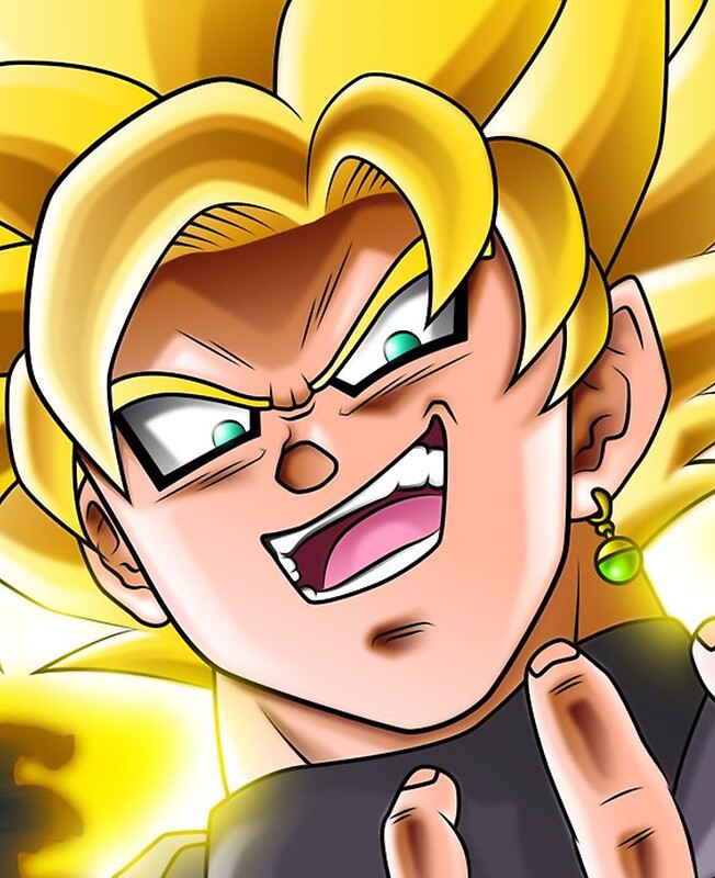 Dragon Ball Super Black Goku Dibujo: Vinilos y fundas para iPad | Redbubble