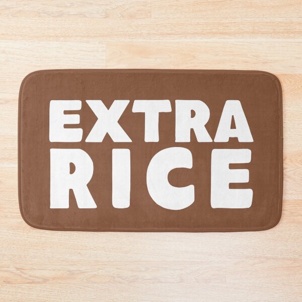 Item preview, EXTRA RICE STATEMENT SHIRT BLACK designed and sold by aydapadi.