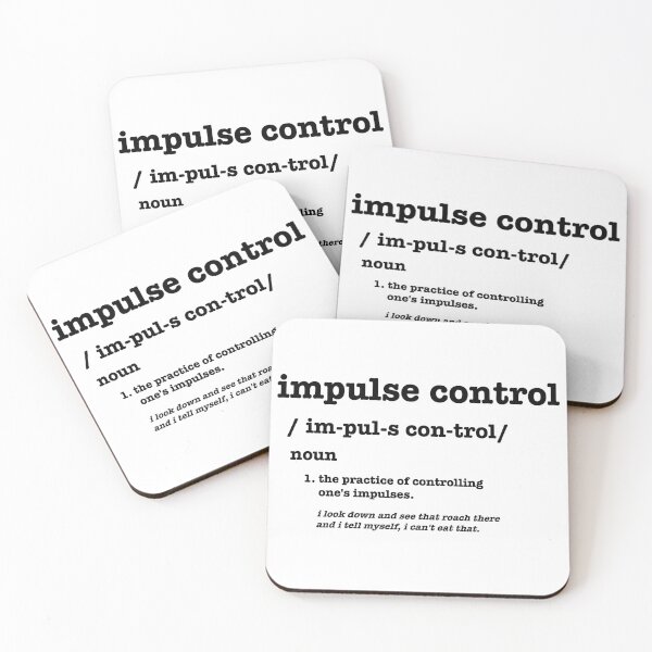 Item preview, Psych - Impulse Control Definition (Black Edition) designed and sold by like-islands.