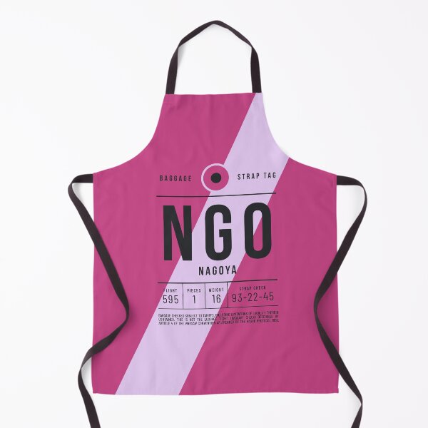 Item preview, Luggage Tag E - NGO Nagoya Japan designed and sold by VoodooCircus.