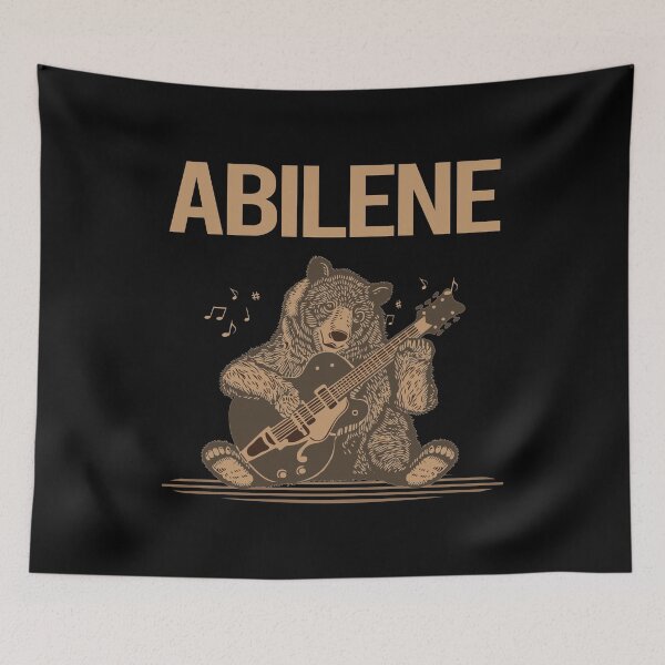 Item preview, Bear With Guitar Abilene designed and sold by hurseslossb.