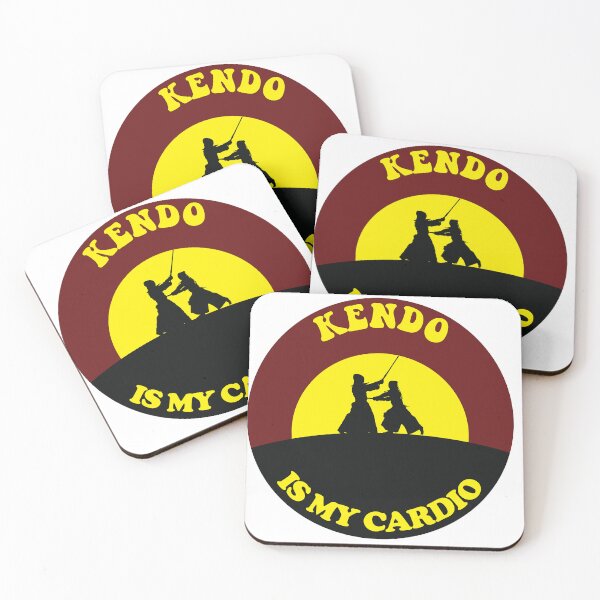 Item preview, Kendo is My Cardio - Funny Kendo Lover Badge designed and sold by Salukeart.