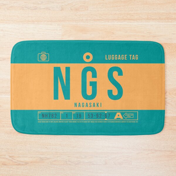 Item preview, Luggage Tag B - NGS Nagasaki Japan designed and sold by VoodooCircus.