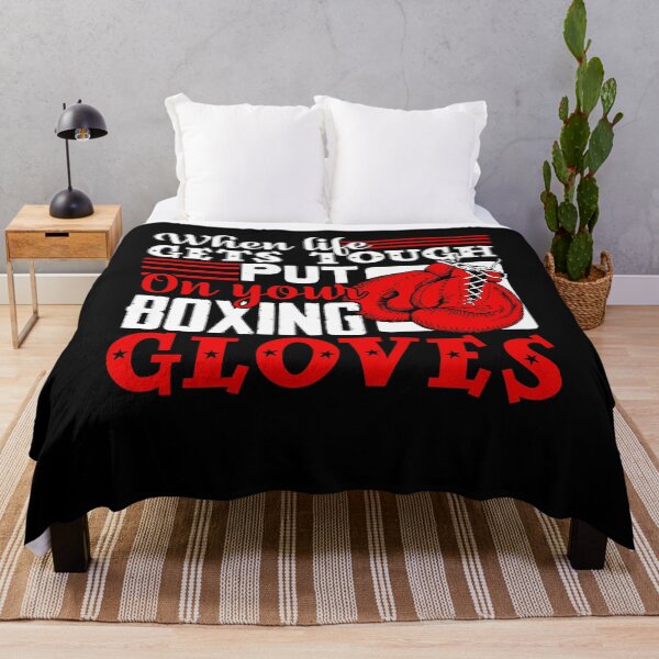 Item preview, Boxing - When Life Get Tough Put On Your Boxing Gloves designed and sold by UnknownArtistt.