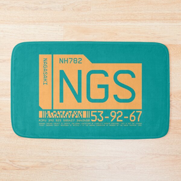 Item preview, Luggage Tag C - NGS Nagasaki Japan designed and sold by VoodooCircus.