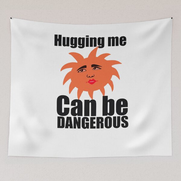 Item preview, Hugging me can be dangerous  designed and sold by papaipapai198.