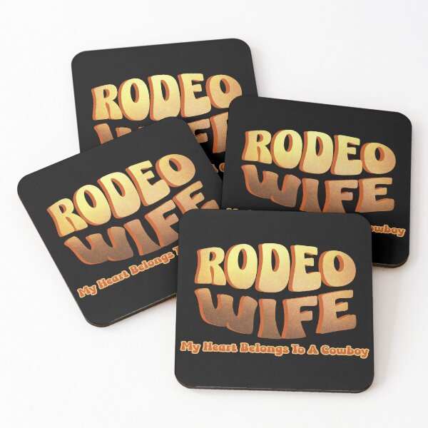 Item preview, Rodeo Wife - My Heart Belongs To A Cowboy designed and sold by handsoftime2020.