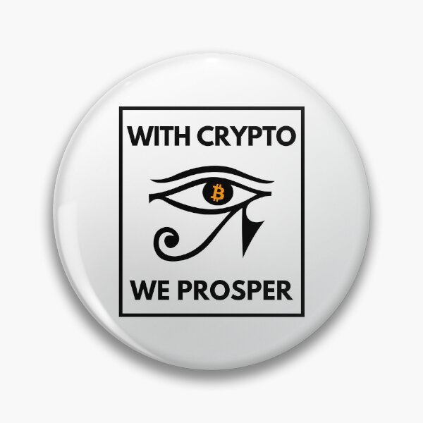 Item preview, With Crypto We Prosper  designed and sold by CryptoBeings.