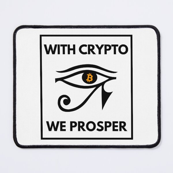 Item preview, With Crypto We Prosper designed and sold by CryptoBeings.