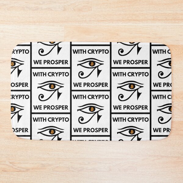 Item preview, With Crypto We Prosper  designed and sold by CryptoBeings.