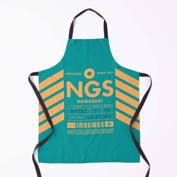 Item preview, Luggage Tag D - NGS Nagasaki Japan designed and sold by VoodooCircus.