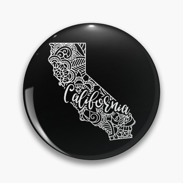 Item preview, California Black And White Map designed and sold by OutcastBrain.