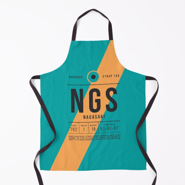 Item preview, Luggage Tag E - NGS Nagasaki Japan designed and sold by VoodooCircus.