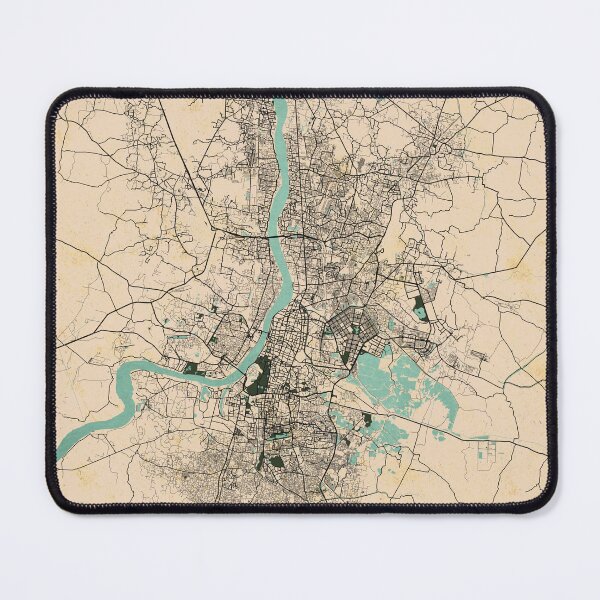 Item preview, Kolkata City Map of India - Vintage designed and sold by deMAP.