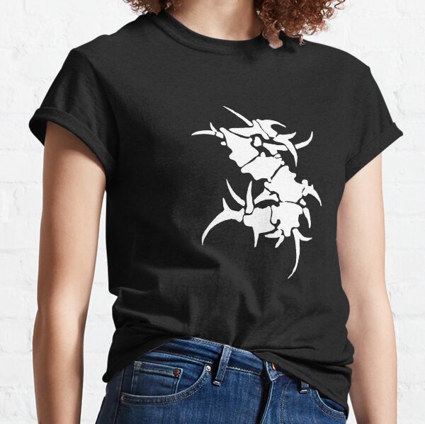 Logo blanc hommage T-shirt classique