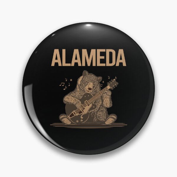 Item preview, Bear With Guitar Alameda designed and sold by hurseslossb.