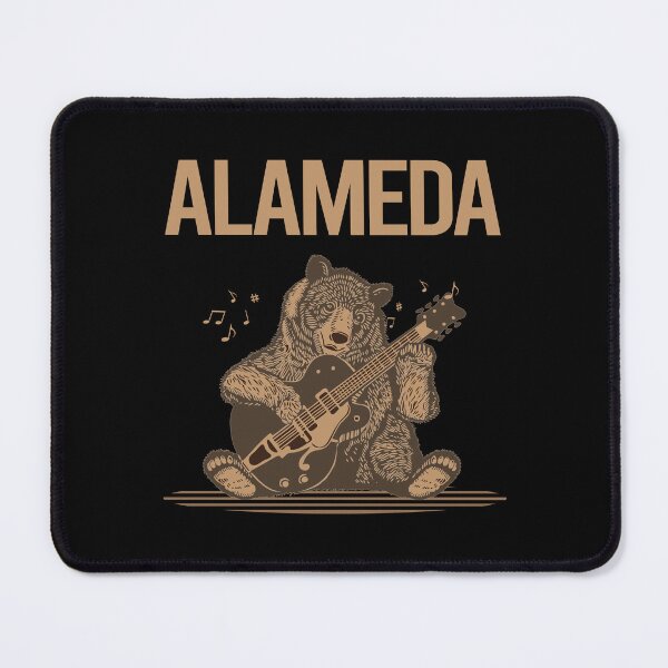 Item preview, Bear With Guitar Alameda designed and sold by hurseslossb.
