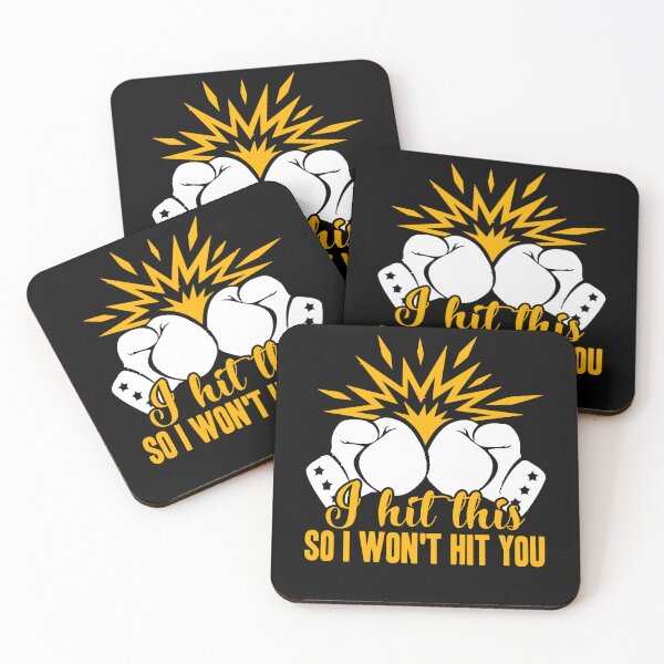 Item preview, Boxing - I Hit This So I Won't Hit You designed and sold by UnknownArtistt.