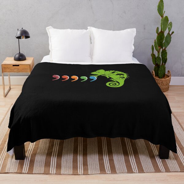 Item preview, Comma Chameleon Funny 80s Music Lyric designed and sold by AmapolaSerrato.