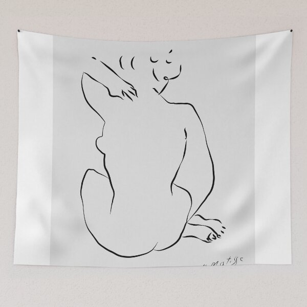 Item preview, Henri Matisse - The Seated Nude - Matisse Drawing designed and sold by artswag.