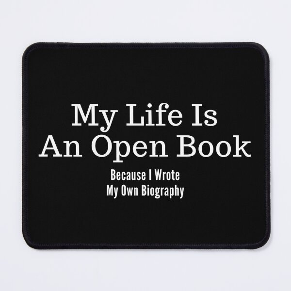 Item preview, My Life Is An Open Book... designed and sold by TheKnightWriter.