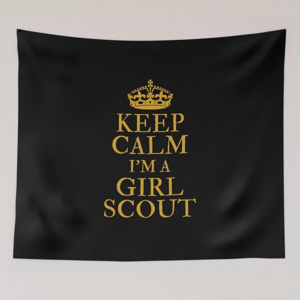 Item preview, Keep Calm Im A Girl Scout designed and sold by ExcitedMood.