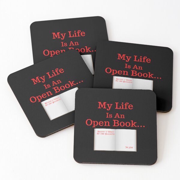 Item preview, My Life Is An Open Book Because... designed and sold by TheKnightWriter.