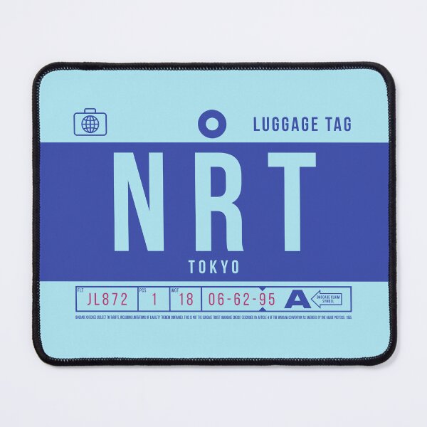Item preview, Luggage Tag B - NRT Tokyo Japan designed and sold by VoodooCircus.
