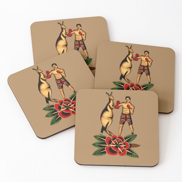 Item preview, Kangaroo Fights Man Over A Flower designed and sold by VictorIos.