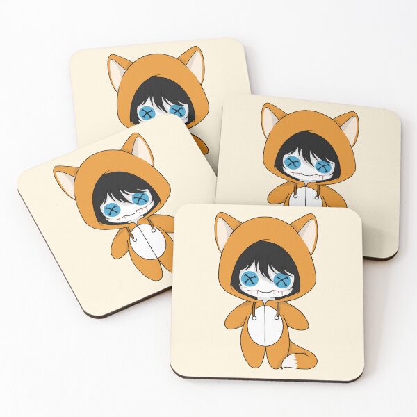 Item preview, creepypasta jeff the killer fox costume doll designed and sold by EveryCuteThings.