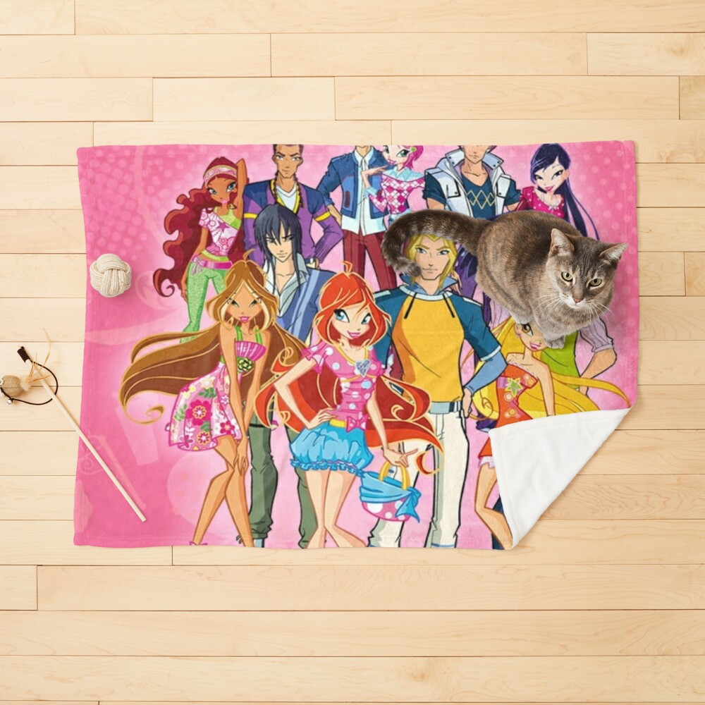 Winx Club Throw Blanket Leggings for Sale by LunaticArtWork