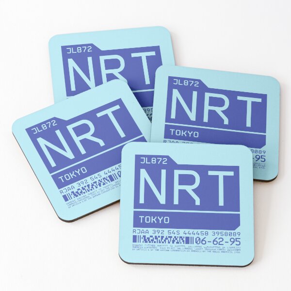 Item preview, Luggage Tag C - NRT Tokyo Japan designed and sold by VoodooCircus.