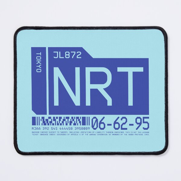 Item preview, Luggage Tag C - NRT Tokyo Japan designed and sold by VoodooCircus.