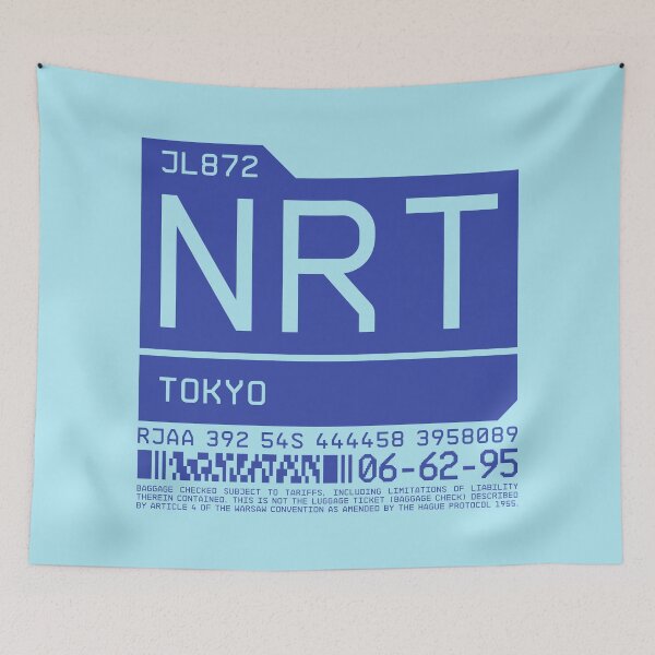 Item preview, Luggage Tag C - NRT Tokyo Japan designed and sold by VoodooCircus.