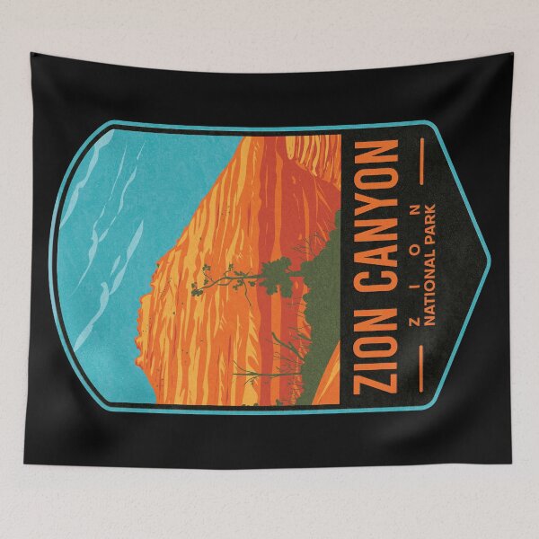 Item preview, Zion Canyon Zion National Park 01 designed and sold by JordanHolmes.