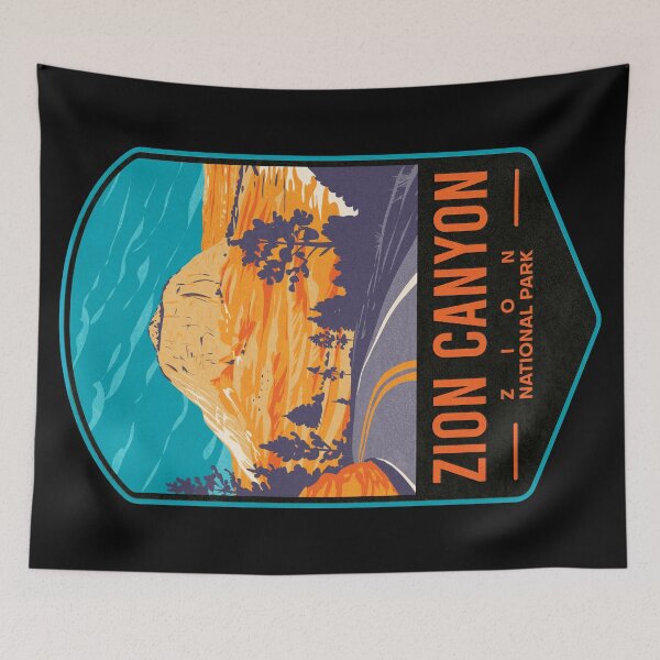 Item preview, Zion Canyon Zion National Park 03 designed and sold by JordanHolmes.