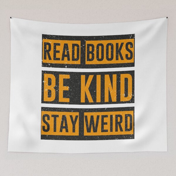 Item preview, Read books be kind stay weird designed and sold by ANO  RIC.