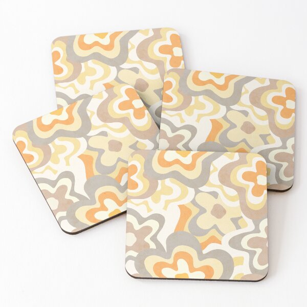 Item preview, Earthy Retro Bloom 60s Floral Pattern 2 designed and sold by Dominiquevari.